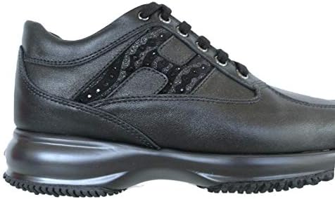 Hogan Sneakers Interactive Nere HXW00N0DE30OG7B999 Nero Donna 35 :  Amazon.it: Scarpe e borse
