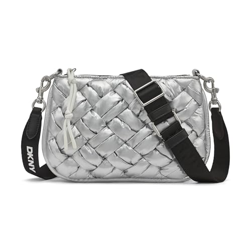 DKNY Women's Crossbody, Silver, One Size by DKNY - Used condition - US$57.33