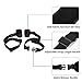 NEPPT Medical Restraints Control Limb Holders Beds Bed Restraint for Hand, Feet (1 Pair - Black)