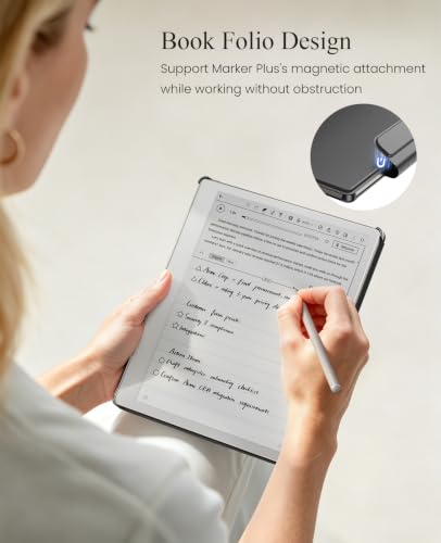 Image of MoKo Case for Remarkable Paper Pure 10.3 inch 2026 with Pen Holder, Black