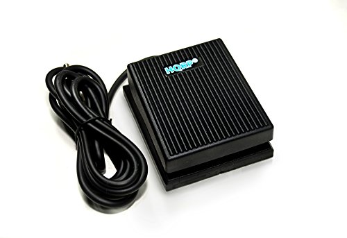 HQRP Sustain Pedal Foot Switch Style compatible with Casio CTK-2090 / CTK2090 / CTK-2400 / CTK2400 / CTK-4400 / CTK4400 Keyboard Footswitch, Damper Pedal