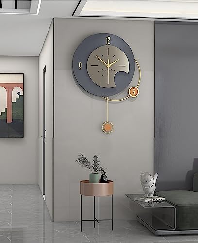 Horloge murale avec pendule idée cadeau maison et chambre - 4