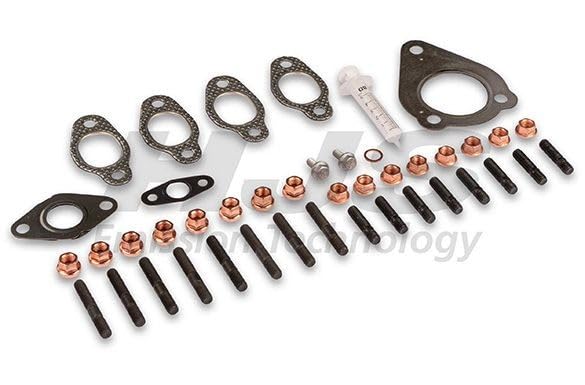 HJS 82 11 9246 Juego de montaje turbocompresor Compatible con SKODA Fabia II Combi 545 Fabia II Hatchback 542 Fabia I Combi 6Y5, VW Golf IV Hatchback 1J1 Polo IV Hatchback 9N, 9A