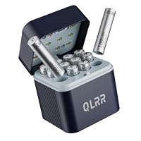 QLRR – AAA Akkus Wiederaufladbar 12er Pack mit Ladegerät, 1,5V,1300