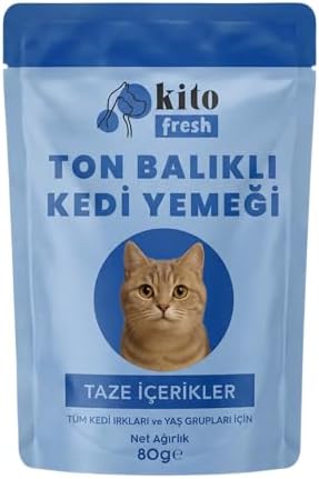 Kito Fresh Ton Balıklı Kedi Yemeği 80 g - Görsel 2