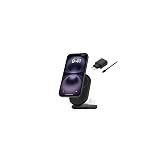 صورة شاحن مغناطيسي لاسلكي 2 في 1 قابل للطي بقدرة 15 واط وتقنية Qi2 من بيلكن (Belkin BoostCharge) – متوافق مع آيفون وايربودز مع محول طاقة 30W وكابل USB-C (أسود) - الهواتف وإكسسواراتها