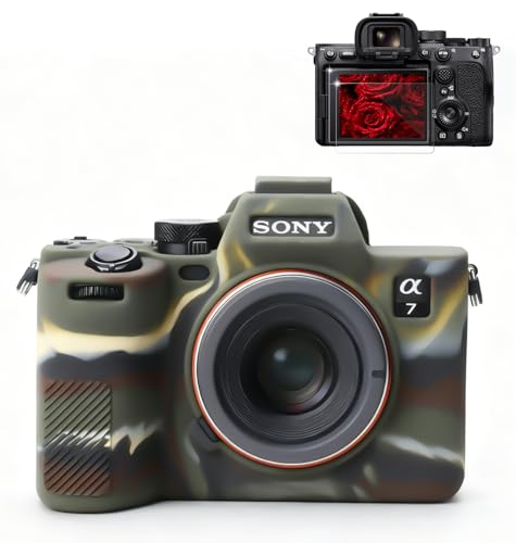 Funda de silicona para cámara Sony A7IV, protectora suave miniatura 1