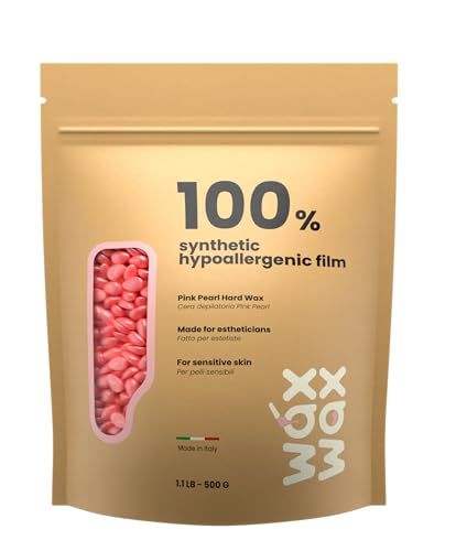 Premium Hard Wax Beads for Hair Removal – Hypoallergenic & Strip-Free, Smooth Low-Temp Formula,