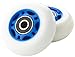 2 BLUE Replacement Wheels for Razor Mini Ripstik RIPSTER DLX 68mm with ABEC-7 Bearings
