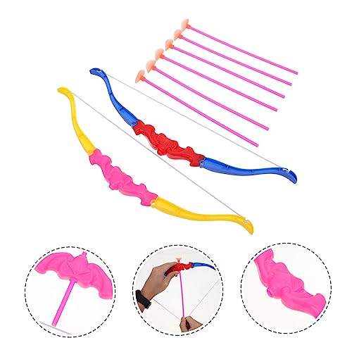 Toddmomy for Boys and Girls Boys and Girls Outdoor Archery Set Toys Suction Arrows Random Color - Image 8