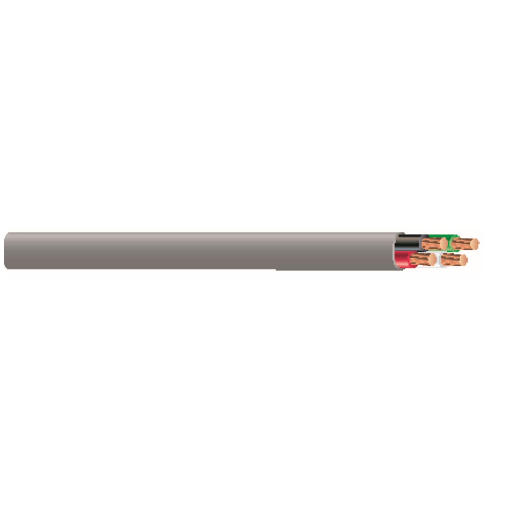 500 ft. 16/4 Grey Stranded CU In-Wall CMR/CL3R Speaker Wire