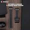 Wristitani Leather Watch Strap 22mm 20mm, Genuine Replacement Straps for Men #3