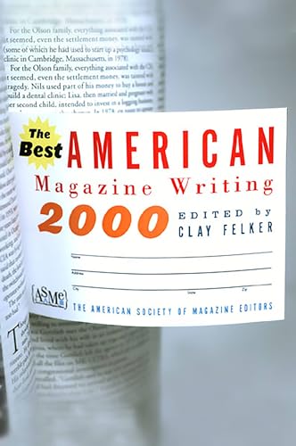 The Best American Magazine Writing 2000 (Best American Magazine Writing)