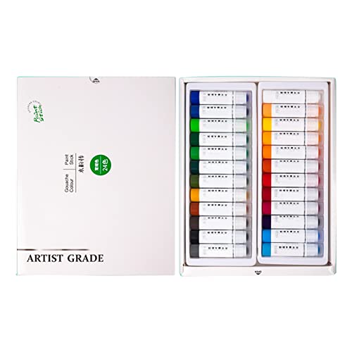 Varillas de pintura de témpera lavables, colores surtidos, irrompibles, cobertura fuerte para niños, colorear, dibujar, juego de palos de pintura de témpera sólida, juego de lápices de pintura