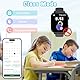 Smartwatch Kinder GPS und Telefon, 4G Uhr Kinder Smartwatch mit Videoanruf, Voice Chat, Schulmodus, WiFi, SOS, Kamera, Spiele, Wecker, Schrittzähler, Kinderuhr für Mädchen Jungen 4-12 Jahren, Schwarz