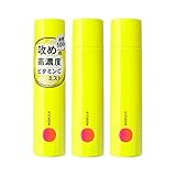 ビタオン チアフル ミスト 化粧水 スプレー ビタミン C 誘導体 炭酸 高濃度 浸透 保湿 くすみ 毛穴 ケア 90g×3本