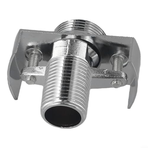Adaptador de grifo montado en la pared ajustable de 40 grados para un posicionamiento óptimo de tuberías en espacios reducidos (26 mm)