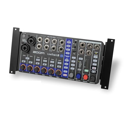 Amazon | ZOOM LiveTrak L6 + ユーロラックマウント・アダプタセット