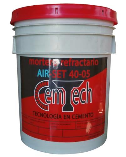 El Mejor Listado de Hornos chimeneas Top 10. 39 MORTERO REFRACTARIO EN POLVO 10 KG HORNO DE LEÑA PIZZA CEMTECH