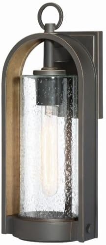 Minka Kamstra 16 1/2" High Oil-Rubbed Bronze Outdoor Wall Light