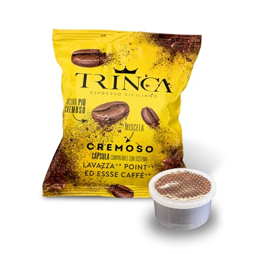 Caffè Trinca Miscela Cremoso - 180 Capsule - Compatibili Con Le Macchine Lavazza* Espresso Point*