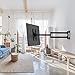 XTRARM TiTon 120 cm de Distancia a la Pared, Soporte de Pared...