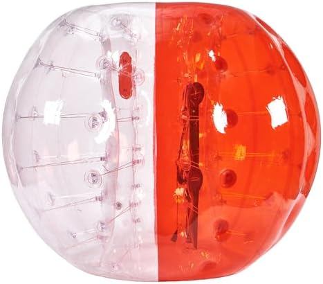 VEVOR Aufblasbarer Bump Ball Bumper Stoßball 1 STK. 1,5 m x 1,2 m, Menschlicher Kollisionsball, PVC-Körperblasen-Bounce-Ball für Outdoor-Aktivitäten, Blau/Rot