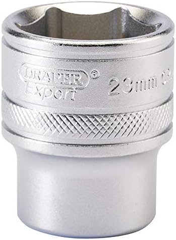 Draper 16598 1/2" Square Drive 6 Point Socket, 10mm Size