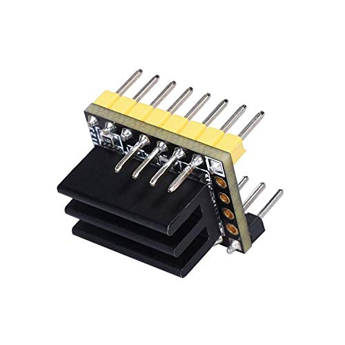 Lysee 3D Printer Parts & Accessories - TMC5160 V1.2 Stepper Motor StepStick Mute Silent Driver Support SPI with Heatsink for 3D Printer Control Board - (Color: Black)