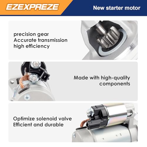 Image of Ezexpreze 19824 New Starter for 2006-2016 BMW 128i 328i 528i xdrive 328xi 325i 325xi 330i 330xi 335i 525i 528xi 530i 530xi 535i X1 X3 X5 X6 Z4 3.0 2.5 2.0 L6 Engine OE#: 17922N