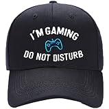 Novelty Gamer Socks Baseball Cap,Funny Gamer Gifts Stocking Stuffers for Teen Teenager Boys Kids Men