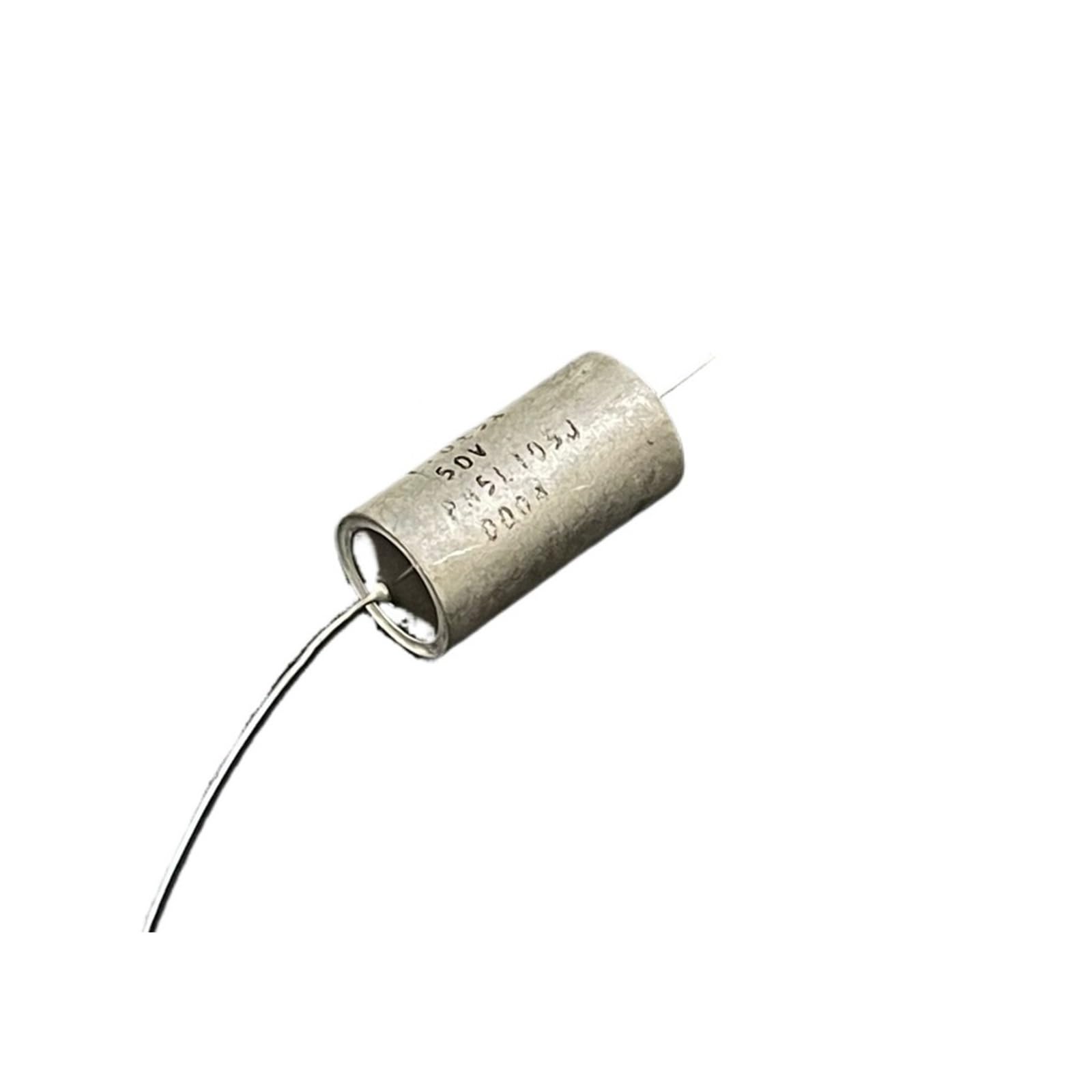 Condensateur axial 1uF 50V à haute stabilité thermique