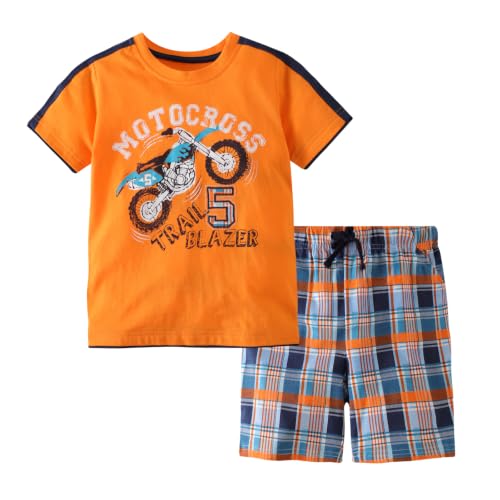 Image of LMYOVE Casual round-neck short-sleeved T-shirt and short suit summer beachwear