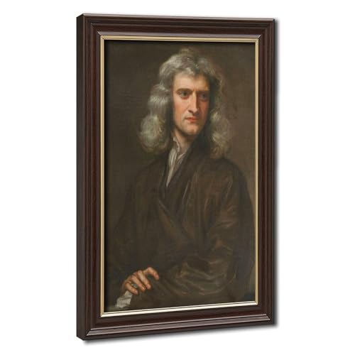 Toile Isaac Newton pour décoration murale de bureau et cabinet
