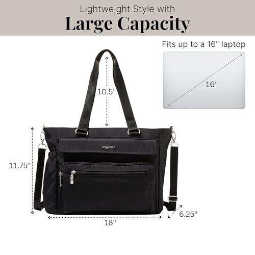 Baggallini Modern Laptop Lightweight 18"x11.75" Work Tote Women-Travel Carry on Bag3