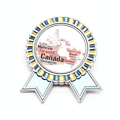 Pin's Canada en métal taille M accessoire pour veste et voyage