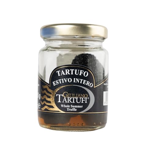 Image of GIULIANO TARTUFI Whole Summer Truffle - 25 GMS | Vegan Friendly, Imported from Italy | Eat with Pasta, Risotto, Sushi, Fish, Eggs, Nachos and Appetizers