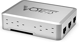 VONETS Gigabit 5 Ports PoE Switch Extender with 3 PoE Out, 1 x Uplink, 1 x SFP 10/100/1000 Mbps, Ethernet Switch IEEE/PoE Switches 802.3at/af for PoE Extender Network Port, Plug and Play