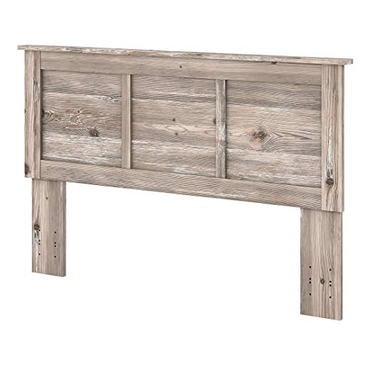 Bush Furniture River Brook Headboard, Queen, Barnwood