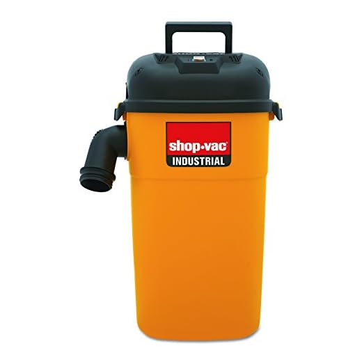 Shop-Vac 3942010 Wall Mount Vac, 5 gal Capacity, 17 lb, Yellow/Black