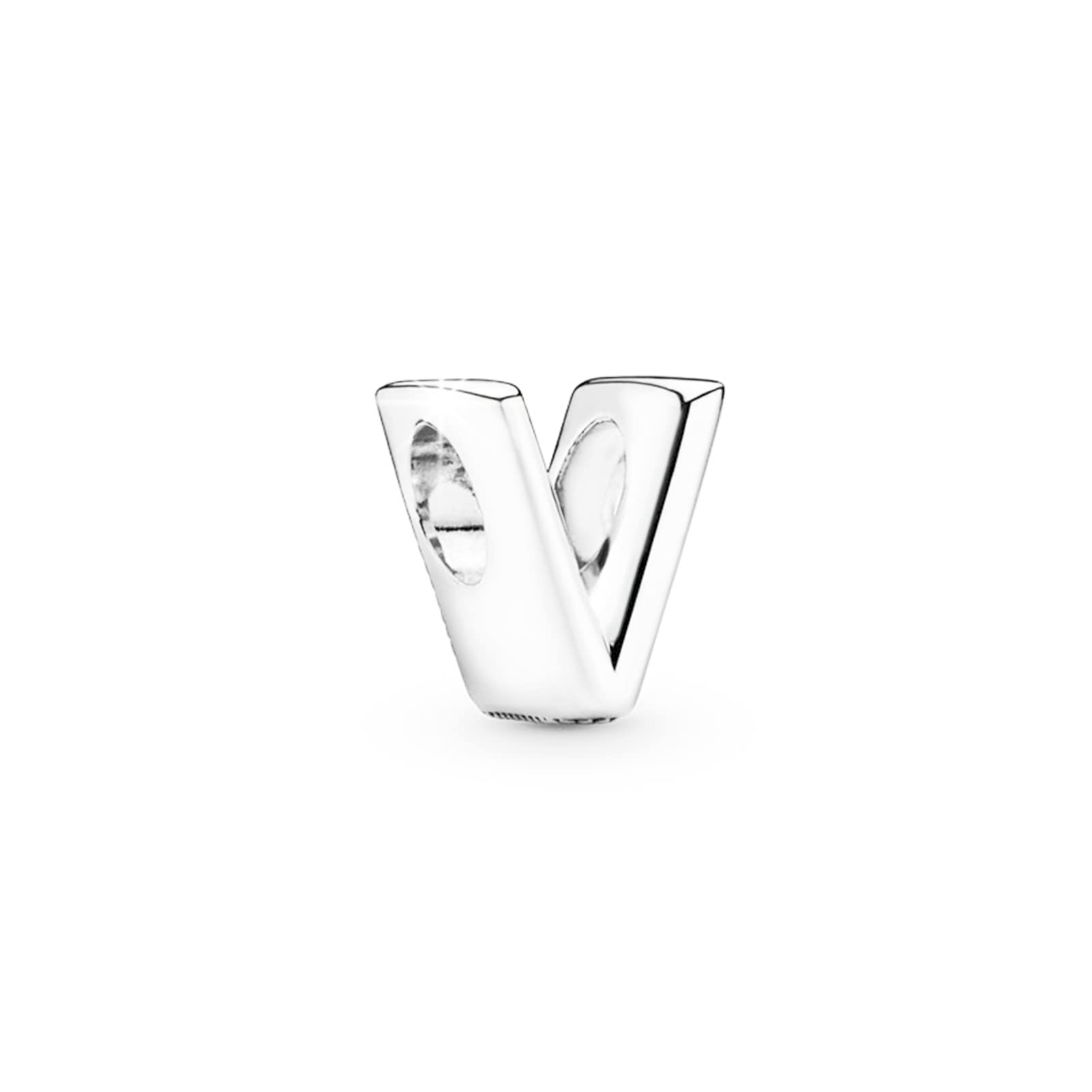 PARCOM Initial Charms Fits Pandora Bracelet S925 Sterling Silver Letter Charms for Bracelets Alphabet A-Z Letters Bead Bracelet for Women Birthday