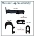 New Mailbox Plastic Latch Set Repair Kit for Solar Group Mail Box Metal Mailbox Repair (1)