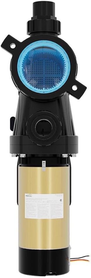 K2 Pumps PPI15001SPK, 1.5 HP 2-Speed Pool Pump, 230 Volt, DOE Compliant