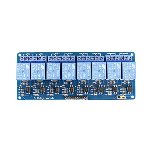 Image of SunFounder 5V 8 Channel Relay Shield Module for Arduino R3 2560 1280 ARM PIC AVR STM32 Raspberry Pi 3, 2 Model B & B+