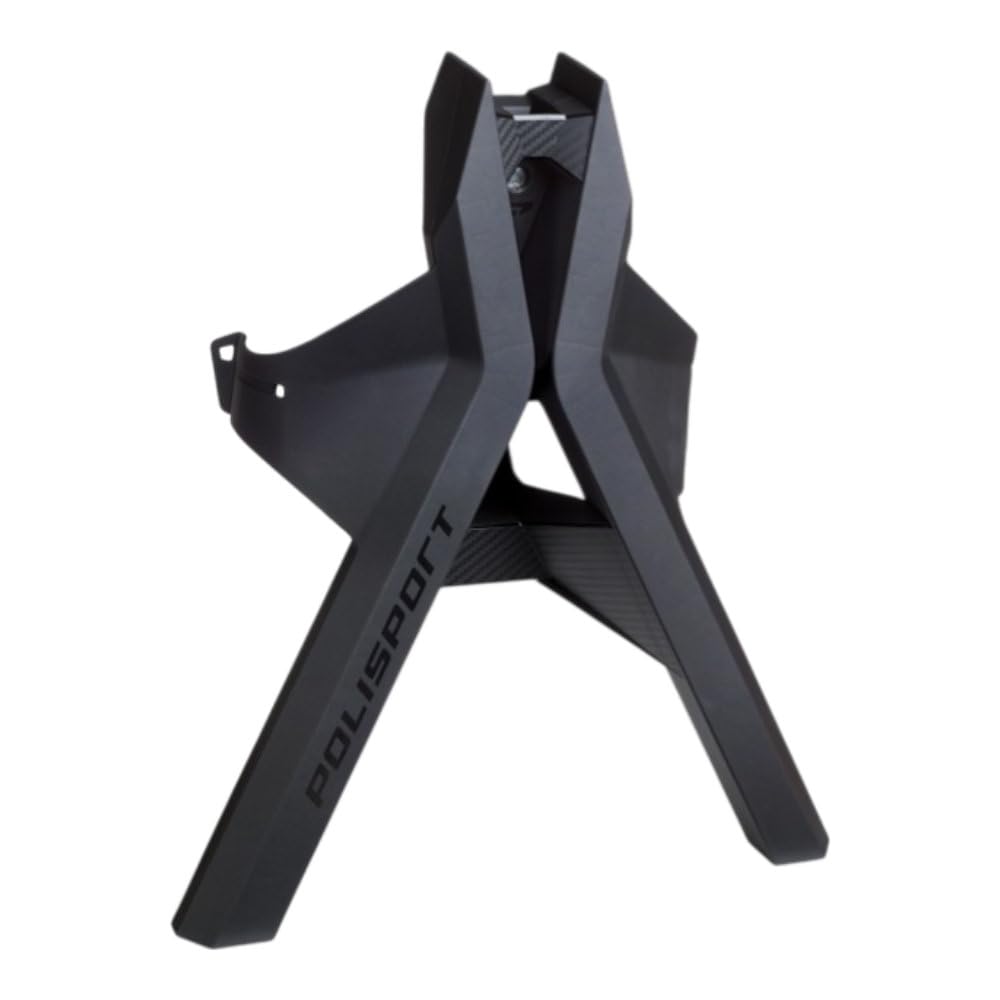 POLISPORT 8988500001 - Multipurpose Tripod All in One Piece for Every Situation. 3 Functions Side Stand, Fork Protection and Colour Kickstand Black