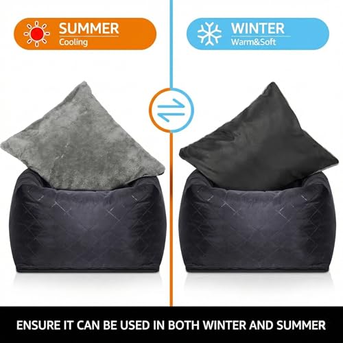 Dog Car Seat for Small & Medium Dogs Up to 40 lbs – Padded Booster Seat with Safety Belt, Waterproof Washable Cover – Fits Front & Back Seats | Pawperly by Pawperly - Image 6
