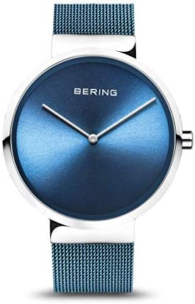 Bering Analoog Kwartshorloge Voor Heren Met Roestvrij Stalen Armband 14240-163, Roségoud Bering Analoog Kwartshorloge Voor Heren Met Roestvrij Stalen Armband 14240-163, Roségoud