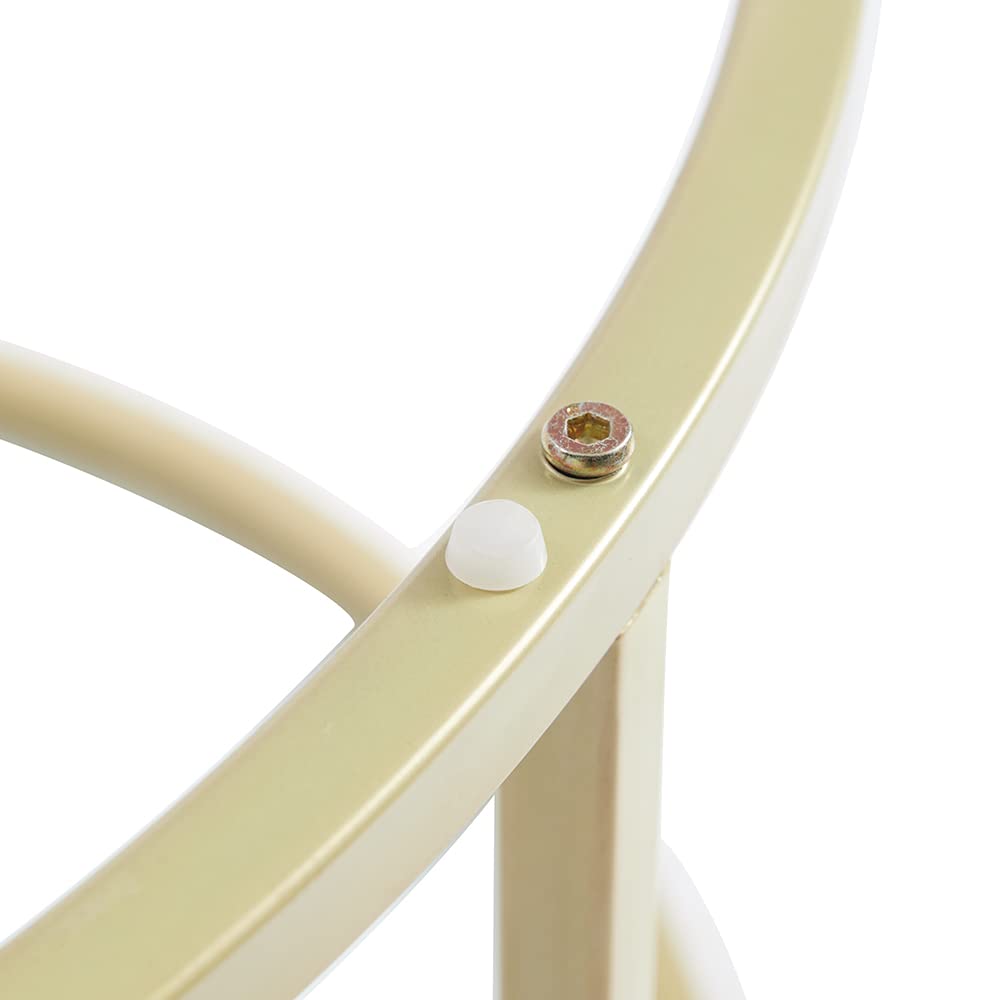 Set 2 Tavolini Da Caffè A Nido Con Vetro Temperato - Moderni E Risparmio Spazio, 60x60cm E 40x40cm - Foto 4