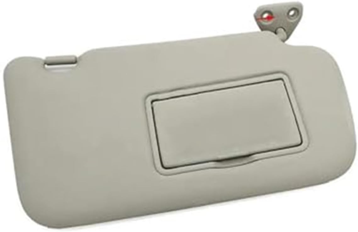 Car Inner Sun Visor With Mirror Front Sunvisor Shade Left Right Side, for NISSAN, for Tiida 2014-2016 Car Sun Visor Replacement(Grey Right)