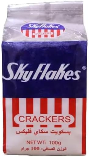 Sky Flakes Original Crackers Cookies Delicious Crunchy Snack Pack 100gm